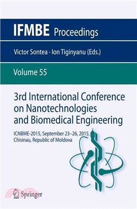 3rd International Conference on Nanotechnologies and Biomedical Engineering ― Icnbme-2015, September 23-26, 2015, Chisinau, Republic of Moldova