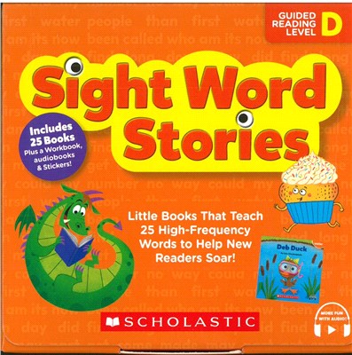 Sight Word Stories Level D (25本小書+Storyplus)