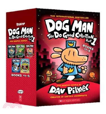 Dog Man The DoGood Collection Part 1 (5 books)(graphic novel)(平裝本)