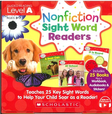 Nonfiction Sight Word Readers Level A (25本小書+Storyplus)