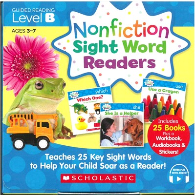 Nonfiction Sight Word Readers Level B (With Storyplus) New