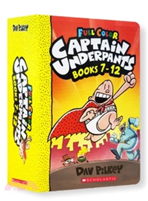 Captain Underpants: Color Edition Boxed Set (#7-12)(全彩平裝本)