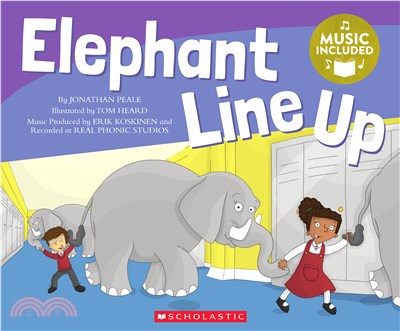 School Time Songs: Elephants Line Up (with CD)