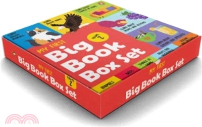 My First Big Book Box - Volume 2 (5 Books Tuck-Box): A Boxset of 5 Illustrated Big Board Books for Preschool Kids, Toddlers [Penguin Early Learning Se