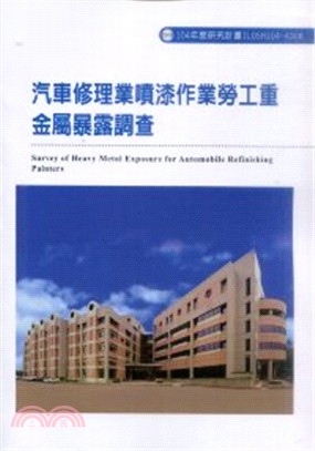 汽車修理業噴漆作業勞工重金屬暴露調查(A308) | 拾書所