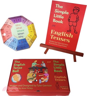 The English Tense Ball and The Simple Little Book on English Tenses（書+教具盒組）