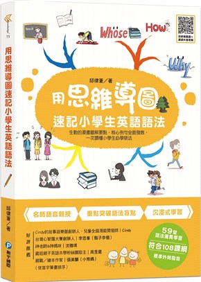 用思維導圖速記小學生英語語法 :生動的漫畫圖解要點,核心...