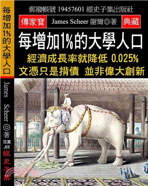 每增加1％的大學人口：經濟成長率就降低0.025％ 文憑只是揹債 並非偉大創新