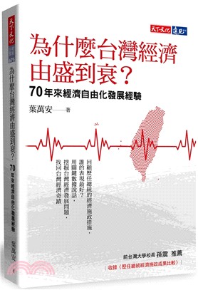 為什麼台灣經濟由盛到衰？：70年來經濟自由化發展經驗