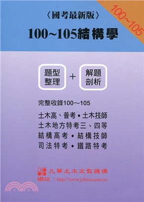 100～105結構學（題型整理＋解題剖析）