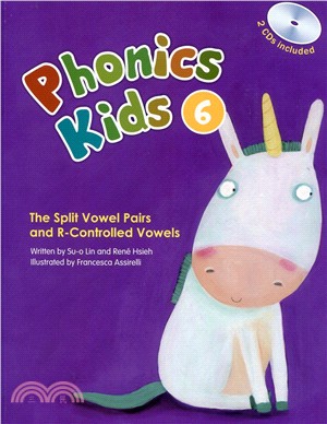 New Phonics Kids 6: The Split Vowel Pairs and R-Controlled Vowels (BK+2CDs)