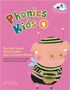 New Phonics Kids 4: The Short Vowel Word Families and Consonant Blends (with CWS)