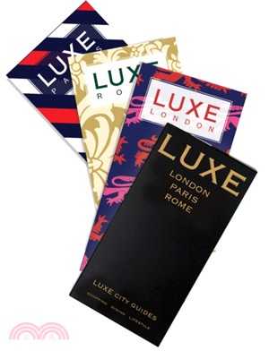 European Travel Set Luxe City Guide, 5th Edition：London, Paris & Rome