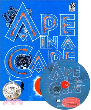 Ape in a Cape (1平裝+1CD)(韓國JY Books版) 廖彩杏老師推薦有聲書第7週
