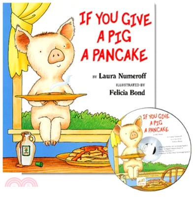 If You Give a Pig a Pancake (1精裝+1CD)(韓國JY Books版)