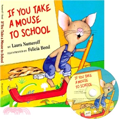 If You Take a Mouse to School (1精裝+1CD)(韓國JY Books版) 廖彩杏老師推薦有聲書第46週