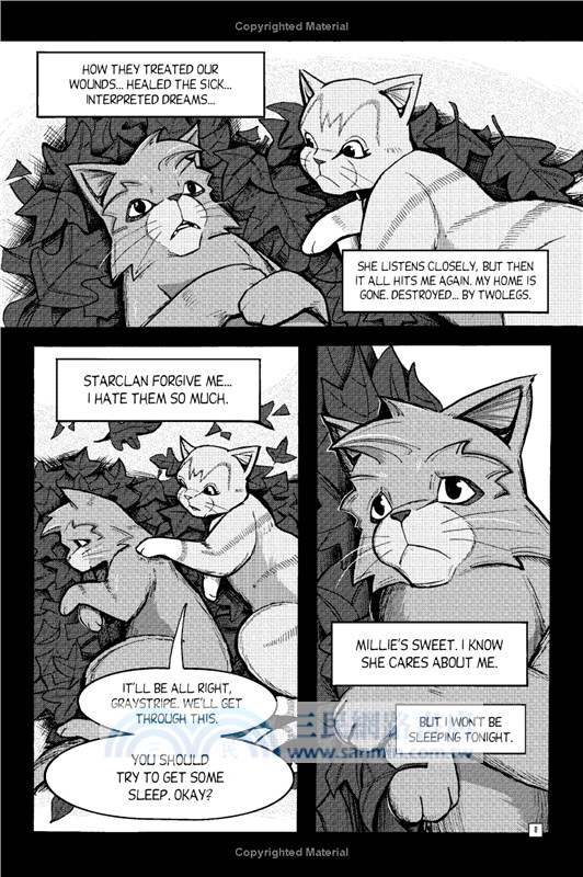 Warriors Manga: Graystripe's Adventure#3: Warrior's Return