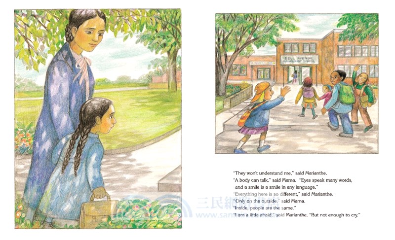 Marianthe's Story ― Painted Words and Spoken Memories