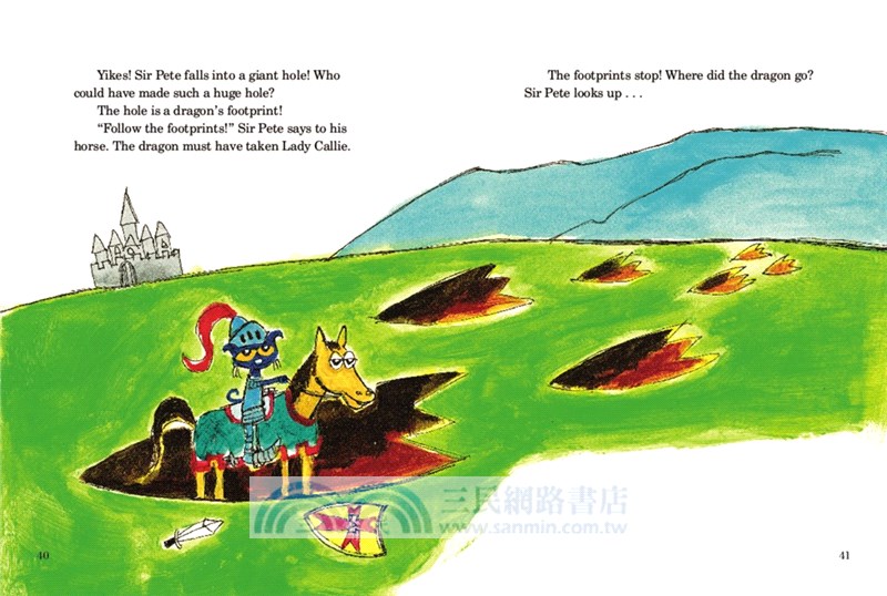 5-Minute Pete the Cat Stories (包含12個故事)(精裝本)