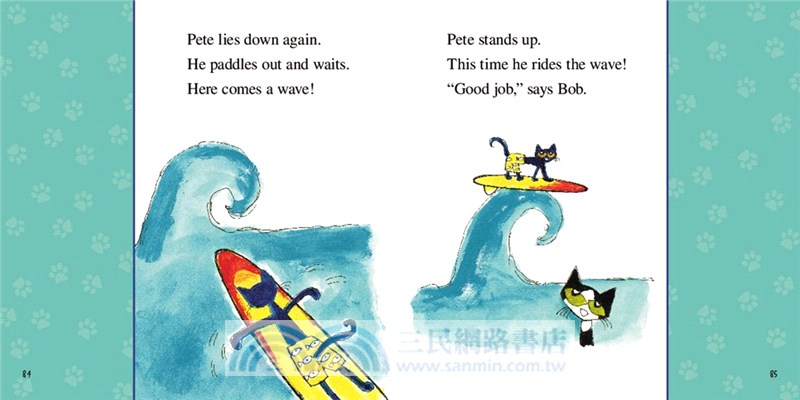 Pete the Cat Storybook Favorites (包含7個故事+貼紙)
