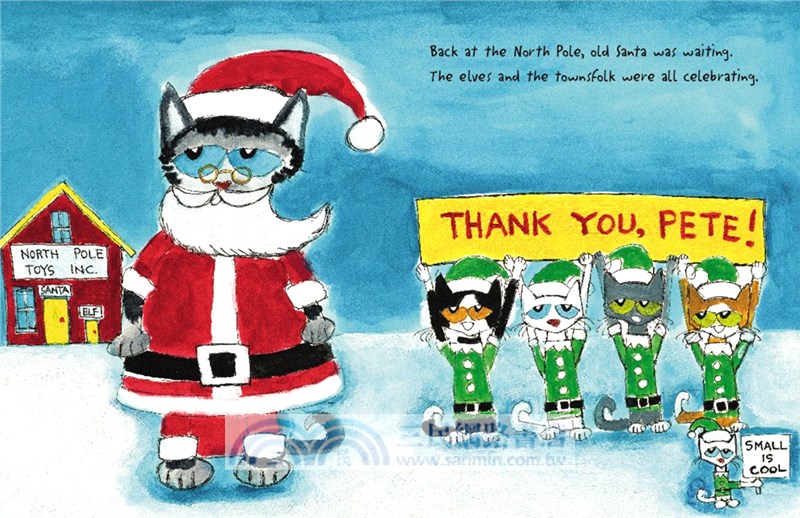 Pete the Cat Saves Christmas (精裝本)