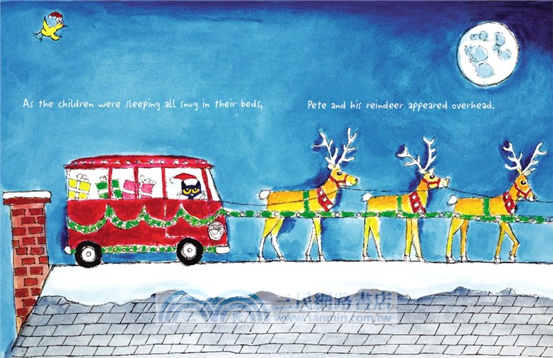 Pete the Cat Saves Christmas (精裝本)