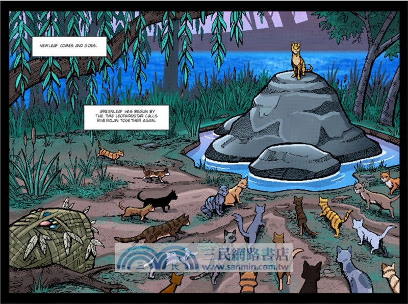 Warriors 1: A Shadow in RiverClan (Graphic Novel)