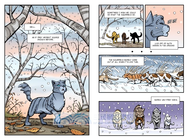 Warriors 1: A Shadow in RiverClan (Graphic Novel)