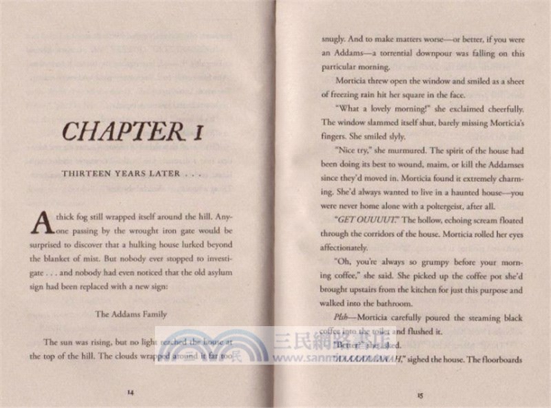 The Addams Family: The Junior Novel (平裝本)