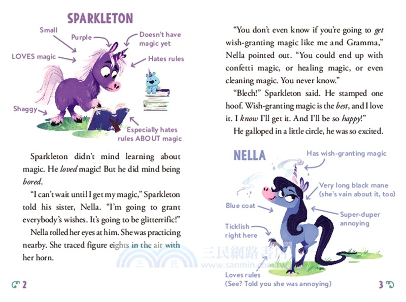Sparkleton #1: The Magic Day