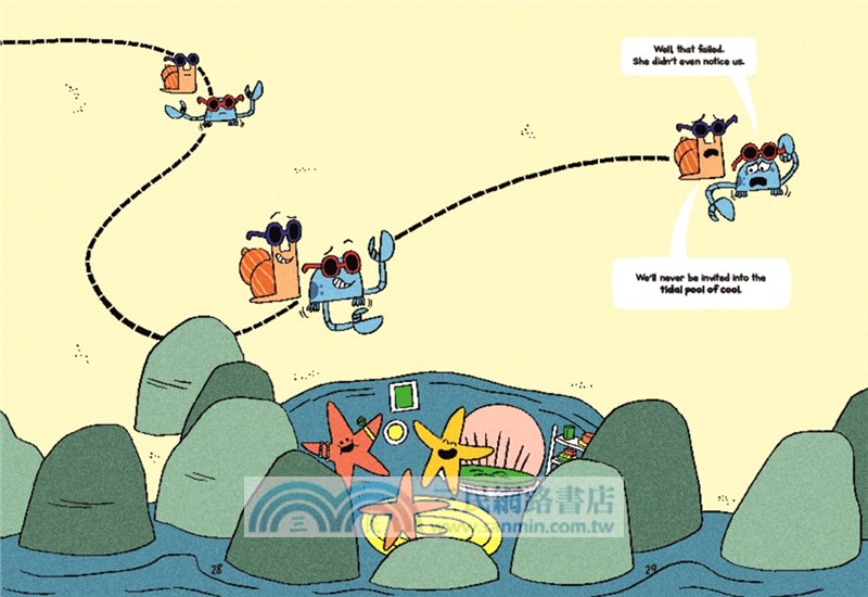 Crab and Snail: The Tidal Pool of Cool (graphic novel)