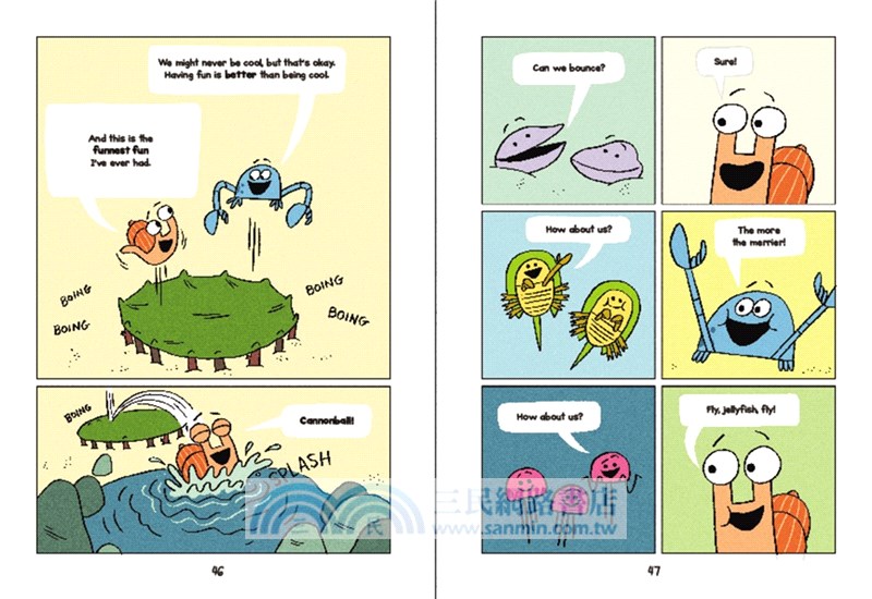 Crab and Snail: The Tidal Pool of Cool (graphic novel)