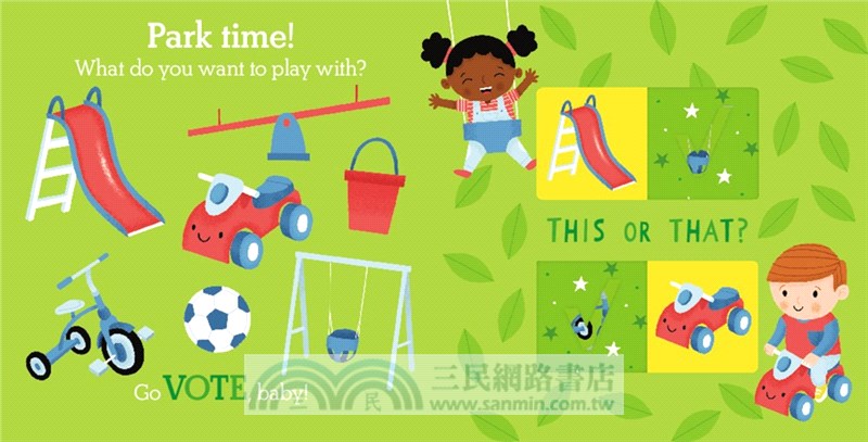 Go Vote, Baby! (硬頁操作書)