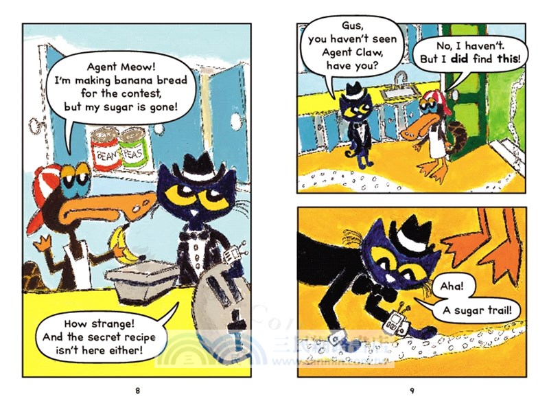 Pete the Cat and the Sprinkle Stealer (I Can Read Comics Level 1)