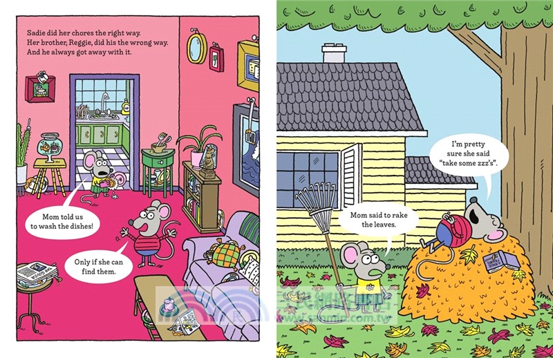 Sadie Mouse Wrecks the House