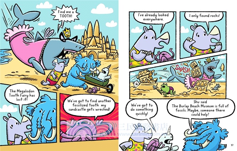 Team Unihorn and Woolly #3: Dawn of the Dino Tooth Fairies (Graphic Novel)