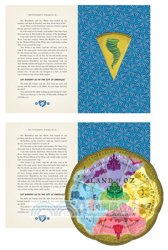 The Wonderful Wizard of Oz [Illustrated with Interactive Elements]