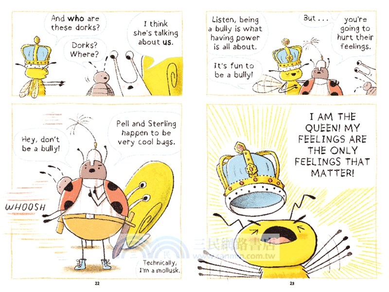 Sir Ladybug and the Queen Bee (Book 2)(graphic novel)