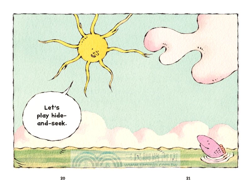 Fish and Sun (I Can Read Comics Level 1)(平裝本)