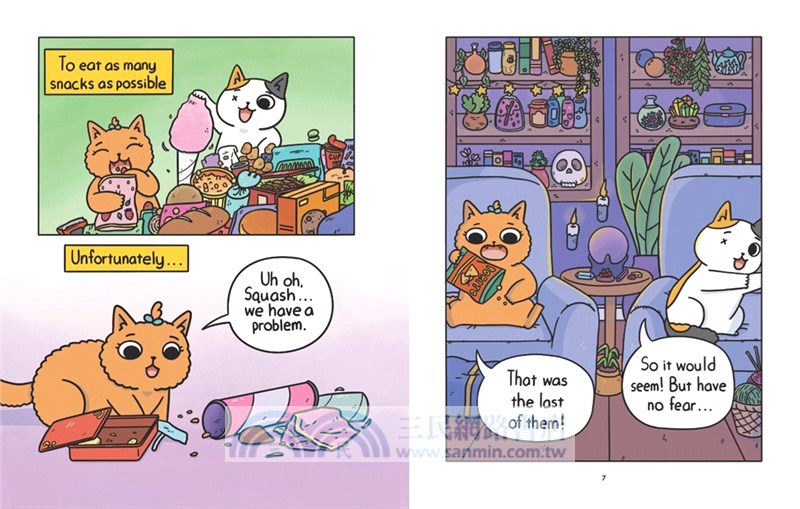 Cat & Cat Adventures 1: The Quest for Snacks (graphic novel)