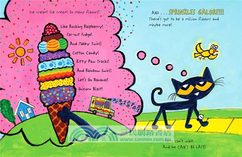 Pete the Cat Screams for Ice Cream!