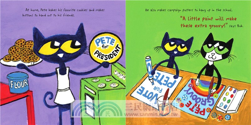 Pete the Cat for Class President!