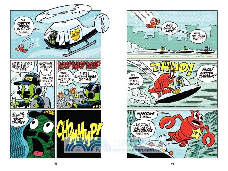 Officer Clawsome: Lobster Cop (graphic novel)