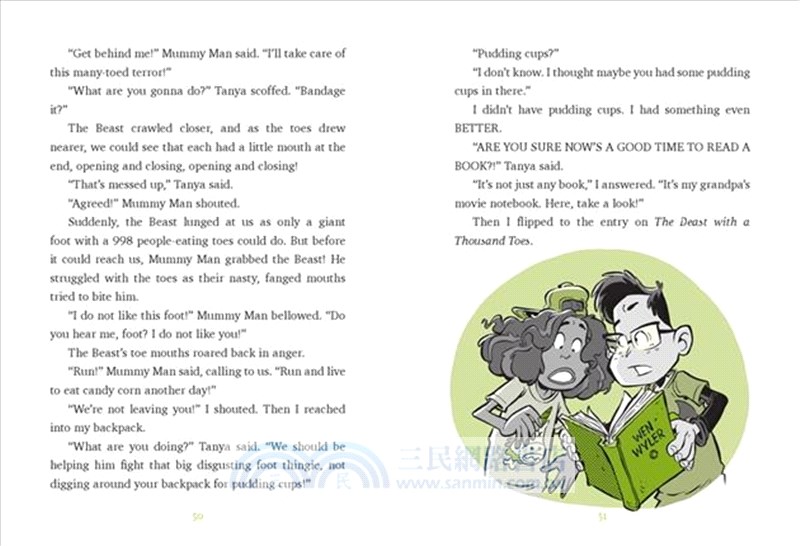 The Monstrous Adventures of Mummy Man and Waffles