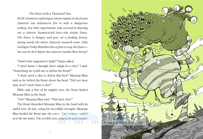 The Monstrous Adventures of Mummy Man and Waffles