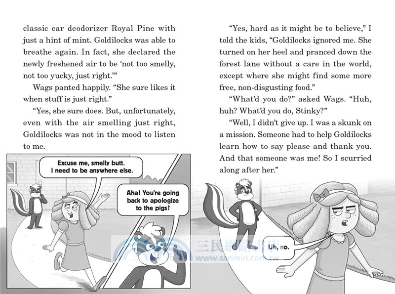 Stinky's Stories #4: Moldylocks and The Three Bears