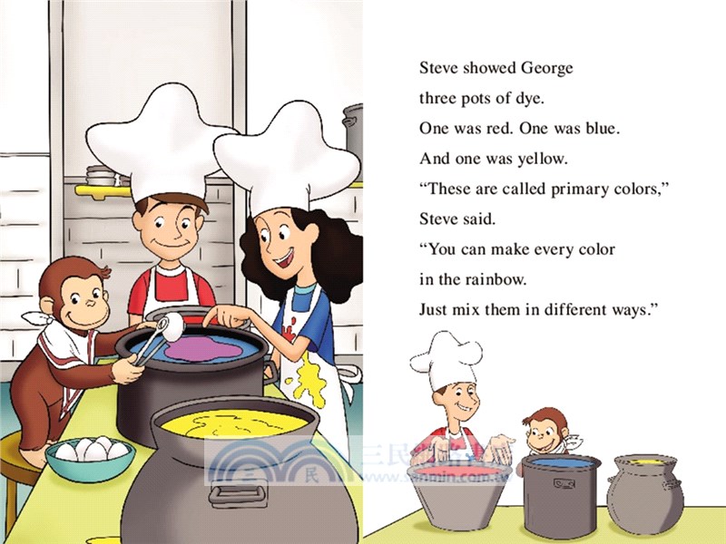 Curious George Colors Eggs