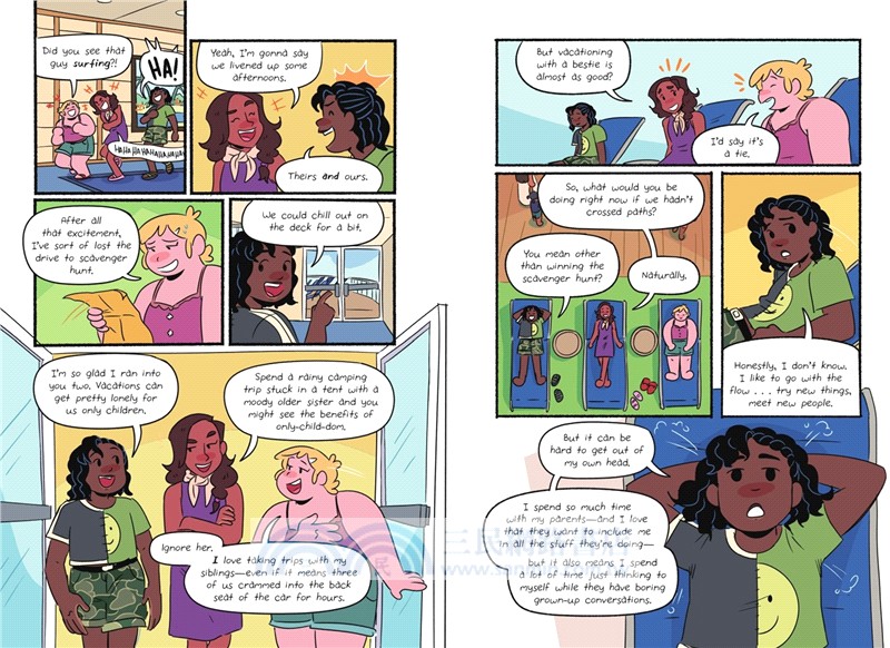 Besties #4: Set Sail (The World of Click)(graphic novel)