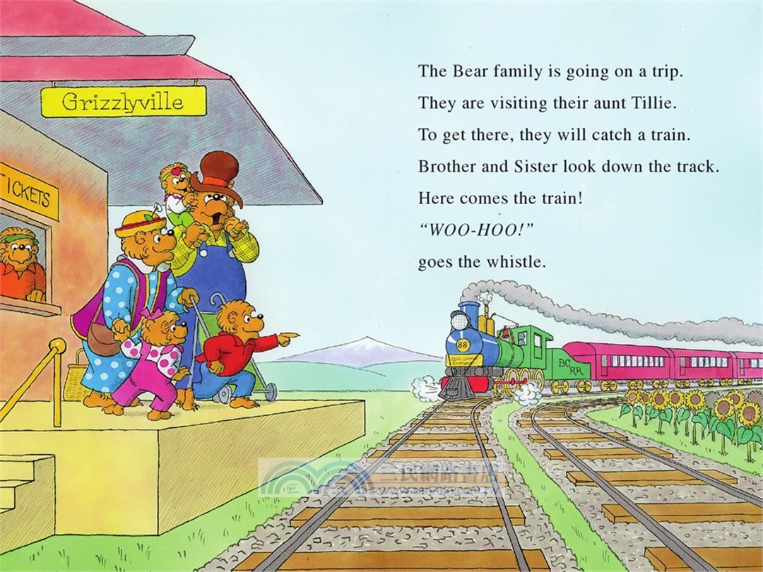 The Berenstain Bears: Five Away We Go Adventures! (I Can Read Level 1)(本書包含5個故事)