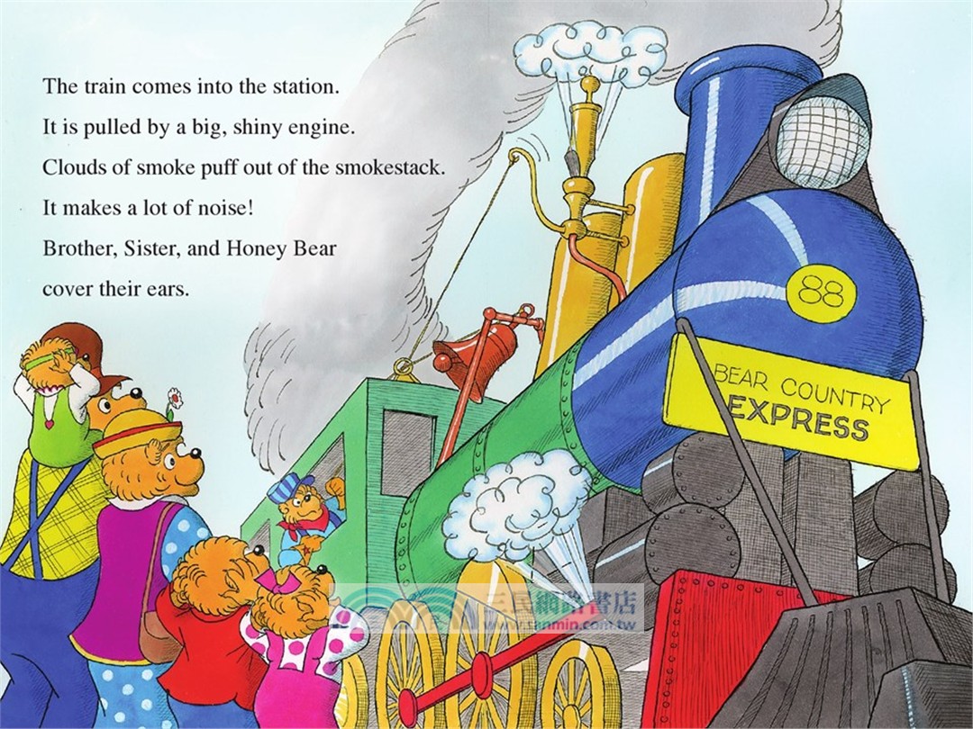 The Berenstain Bears: Five Away We Go Adventures! (I Can Read Level 1)(本書包含5個故事)